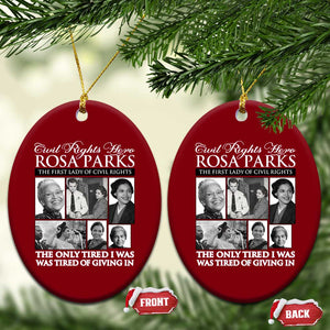 Rosa Parks Mother Of The Civil Rights Movement Ceramic Ornament Black History Salutes TS12 Print Your Wear