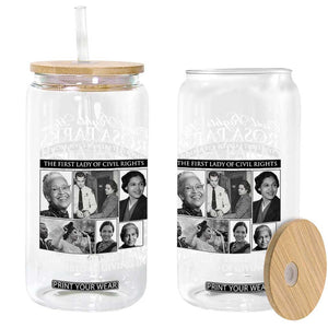Rosa Parks Mother Of The Civil Rights Movement Glass Can Black History Salutes TS12 Print Your Wear