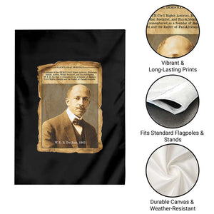 Vintage Newspaper W E B Du Bois Garden Flag Civil Rights Pioneer TS12 Print Your Wear