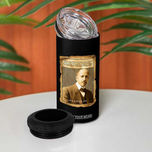 Vintage Newspaper W E B Du Bois 4 in 1 Can Cooler Tumbler Civil Rights Pioneer TS12 Print Your Wear