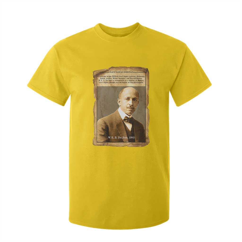 Vintage Newspaper W E B Du Bois T Shirt For Kid Civil Rights Pioneer TS12 Daisy Print Your Wear