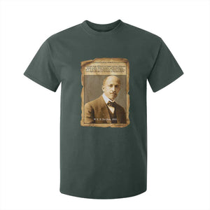 Vintage Newspaper W E B Du Bois T Shirt For Kid Civil Rights Pioneer TS12 Dark Forest Green Print Your Wear