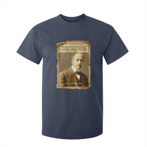 Vintage Newspaper W E B Du Bois T Shirt For Kid Civil Rights Pioneer TS12 Navy Print Your Wear