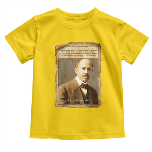 Vintage Newspaper W E B Du Bois Toddler T Shirt Civil Rights Pioneer TS12 Daisy Print Your Wear