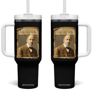Vintage Newspaper W E B Du Bois Tumbler With Handle Civil Rights Pioneer TS12 One Size: 40 oz Black Print Your Wear
