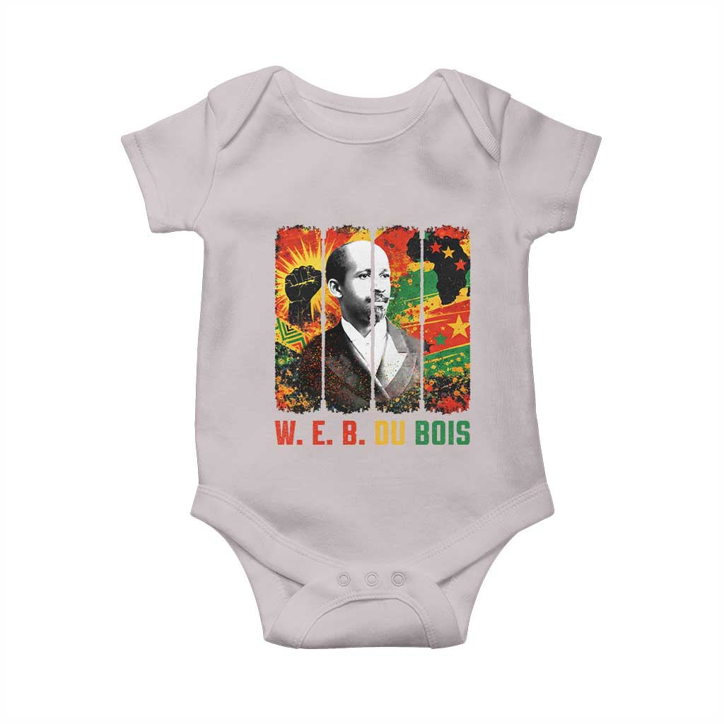 W E B Du Bois Baby Onesie Civil Rights Leader Gift TS12 Ice Gray Print Your Wear