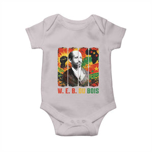 W E B Du Bois Baby Onesie Civil Rights Leader Gift TS12 Ice Gray Print Your Wear