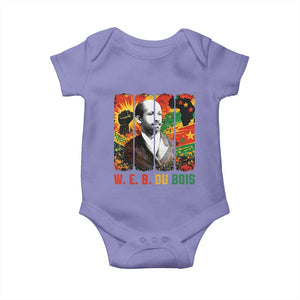 W E B Du Bois Baby Onesie Civil Rights Leader Gift TS12 Violet Print Your Wear