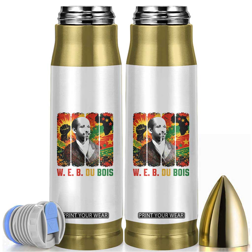 W E B Du Bois Bullet Tumbler Civil Rights Leader Gift TS12 White Print Your Wear