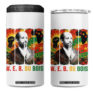 W E B Du Bois 4 in 1 Can Cooler Tumbler Civil Rights Leader Gift TS12 One Size: 16 oz White Print Your Wear