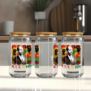W E B Du Bois Glass Can Civil Rights Leader Gift TS12 Print Your Wear