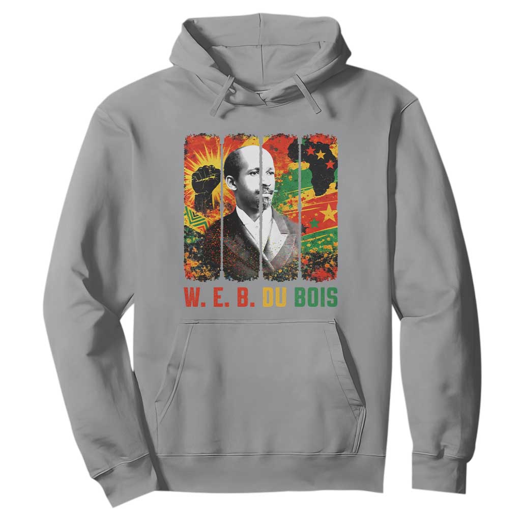 W E B Du Bois Hoodie Civil Rights Leader Gift TS12 Sport Gray Print Your Wear