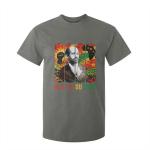 W E B Du Bois T Shirt For Kid Civil Rights Leader Gift TS12 Military Green Print Your Wear