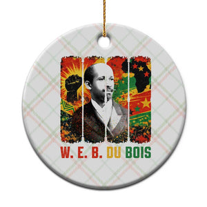 W E B Du Bois Ceramic Ornament Civil Rights Leader Gift TS12 1pc Christmas Plaid Print Your Wear