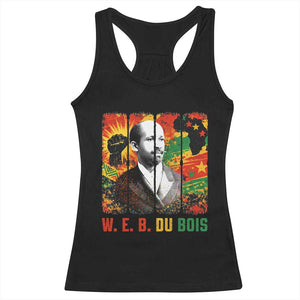 W E B Du Bois Racerback Tank Top Civil Rights Leader Gift TS12 Black Print Your Wear