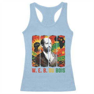 W E B Du Bois Racerback Tank Top Civil Rights Leader Gift TS12 Light Blue Print Your Wear
