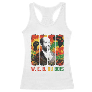 W E B Du Bois Racerback Tank Top Civil Rights Leader Gift TS12 White Print Your Wear
