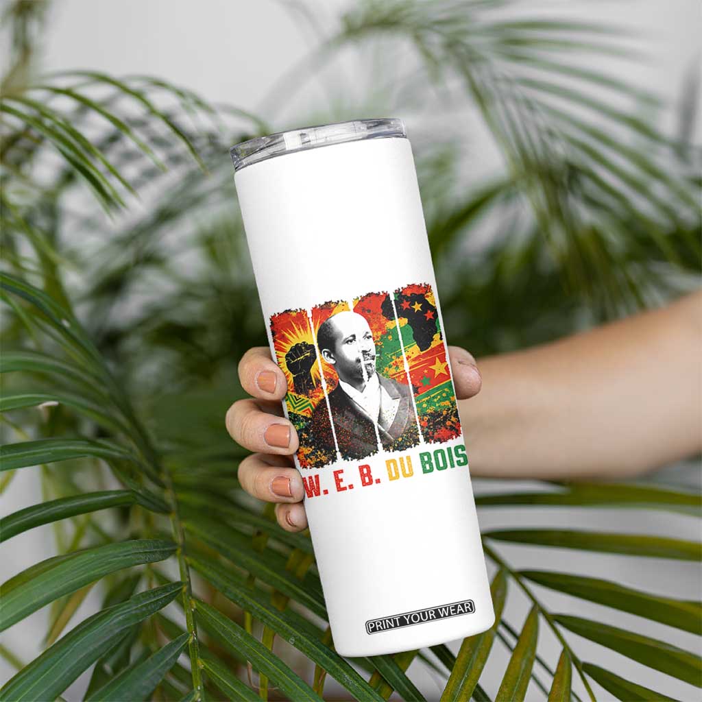 W E B Du Bois Skinny Tumbler Civil Rights Leader Gift TS12 Print Your Wear