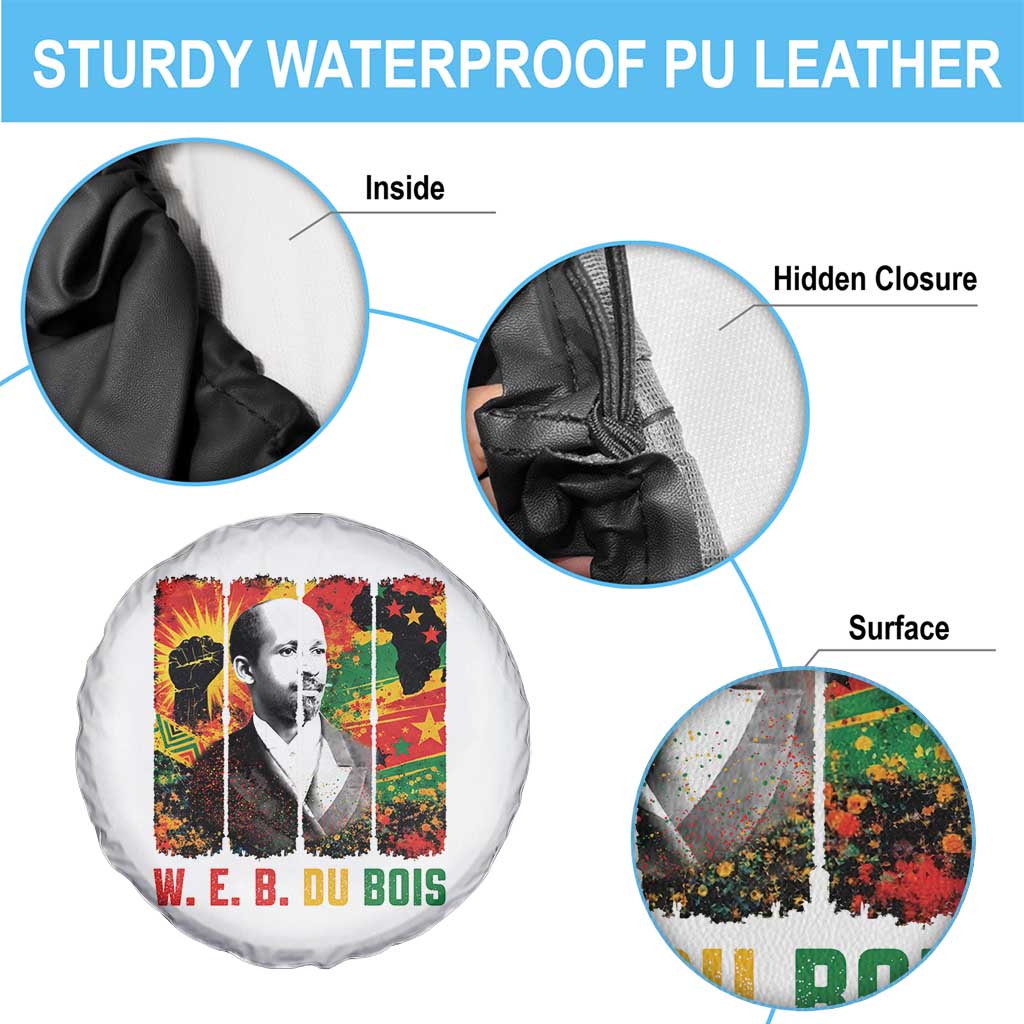 W E B Du Bois Spare Tire Cover Civil Rights Leader Gift TS12 Print Your Wear