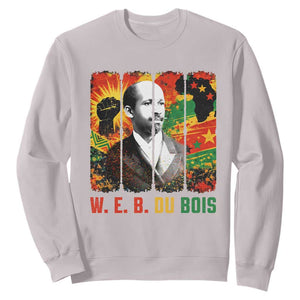 W E B Du Bois Sweatshirt Civil Rights Leader Gift TS12 Ice Gray Print Your Wear