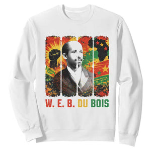 W E B Du Bois Sweatshirt Civil Rights Leader Gift TS12 White Print Your Wear