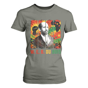 W E B Du Bois T Shirt For Women Civil Rights Leader Gift TS12 Military Green Print Your Wear