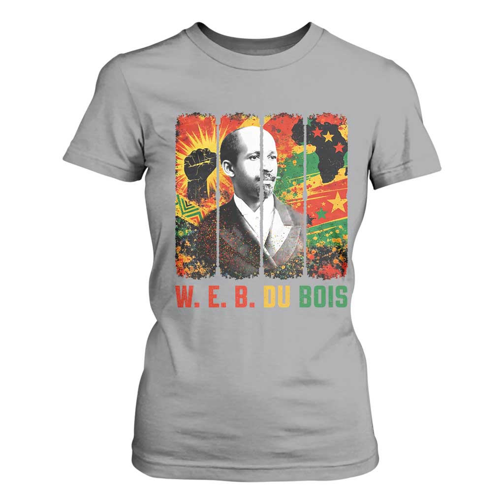 W E B Du Bois T Shirt For Women Civil Rights Leader Gift TS12 Sport Gray Print Your Wear