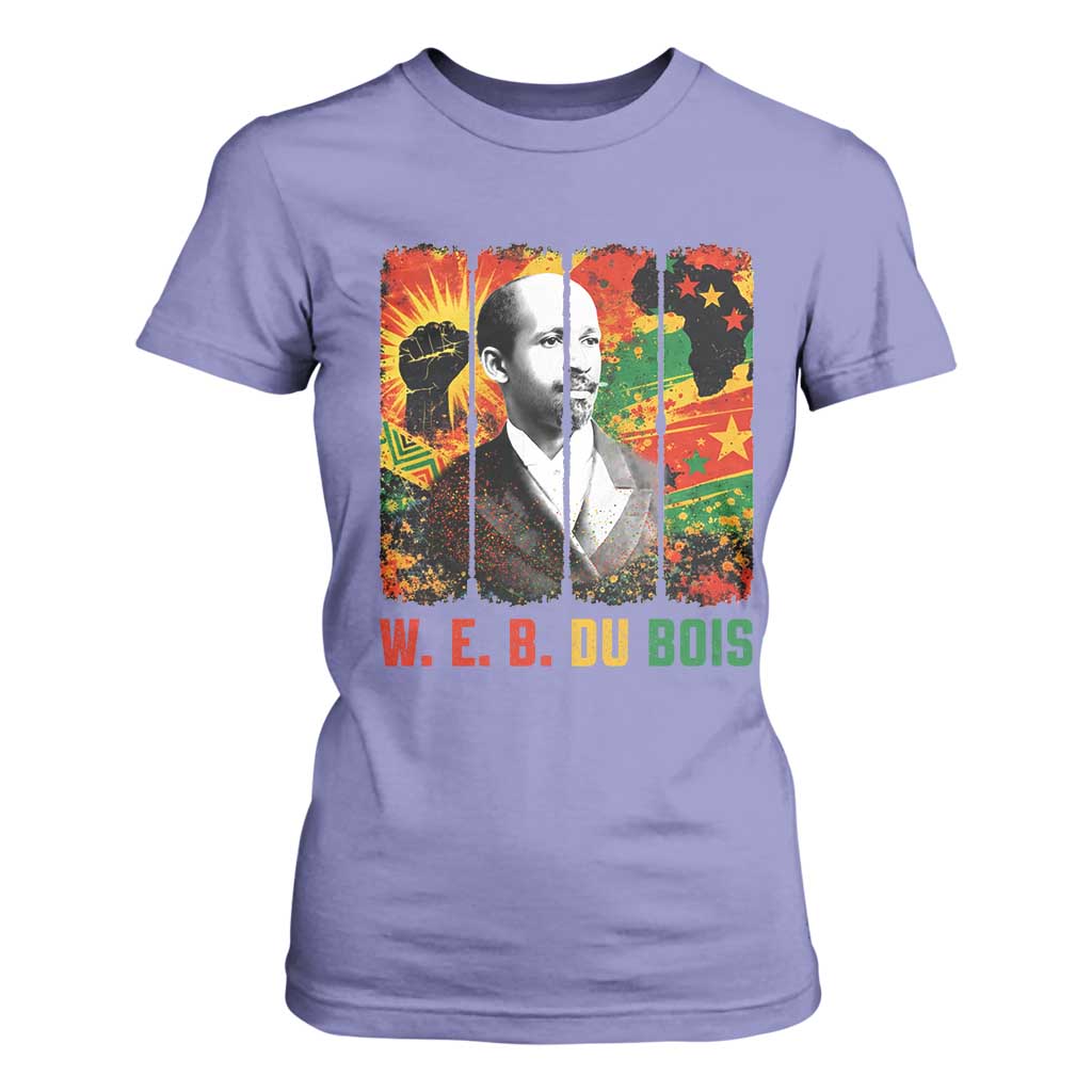 W E B Du Bois T Shirt For Women Civil Rights Leader Gift TS12 Violet Print Your Wear
