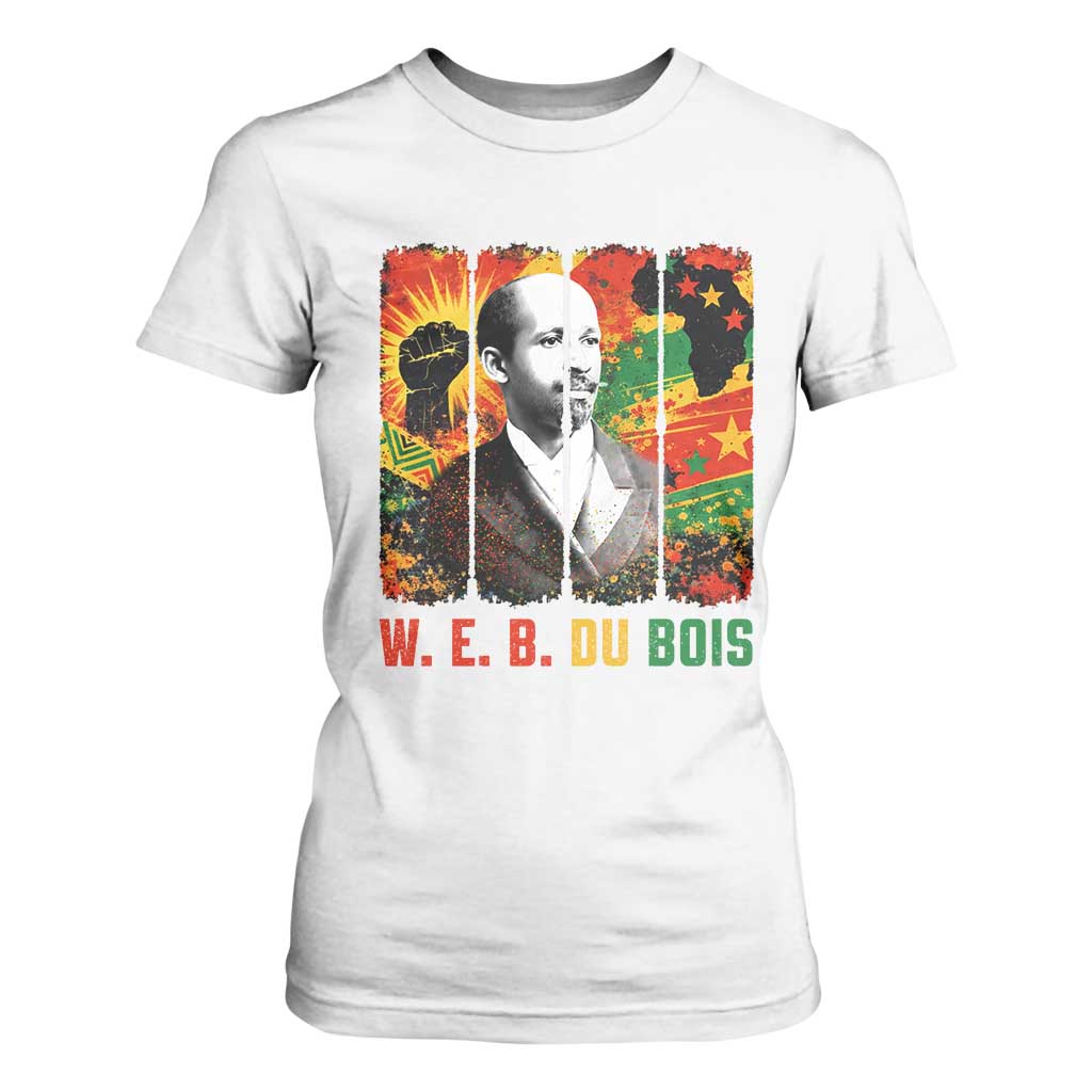 W E B Du Bois T Shirt For Women Civil Rights Leader Gift TS12 White Print Your Wear