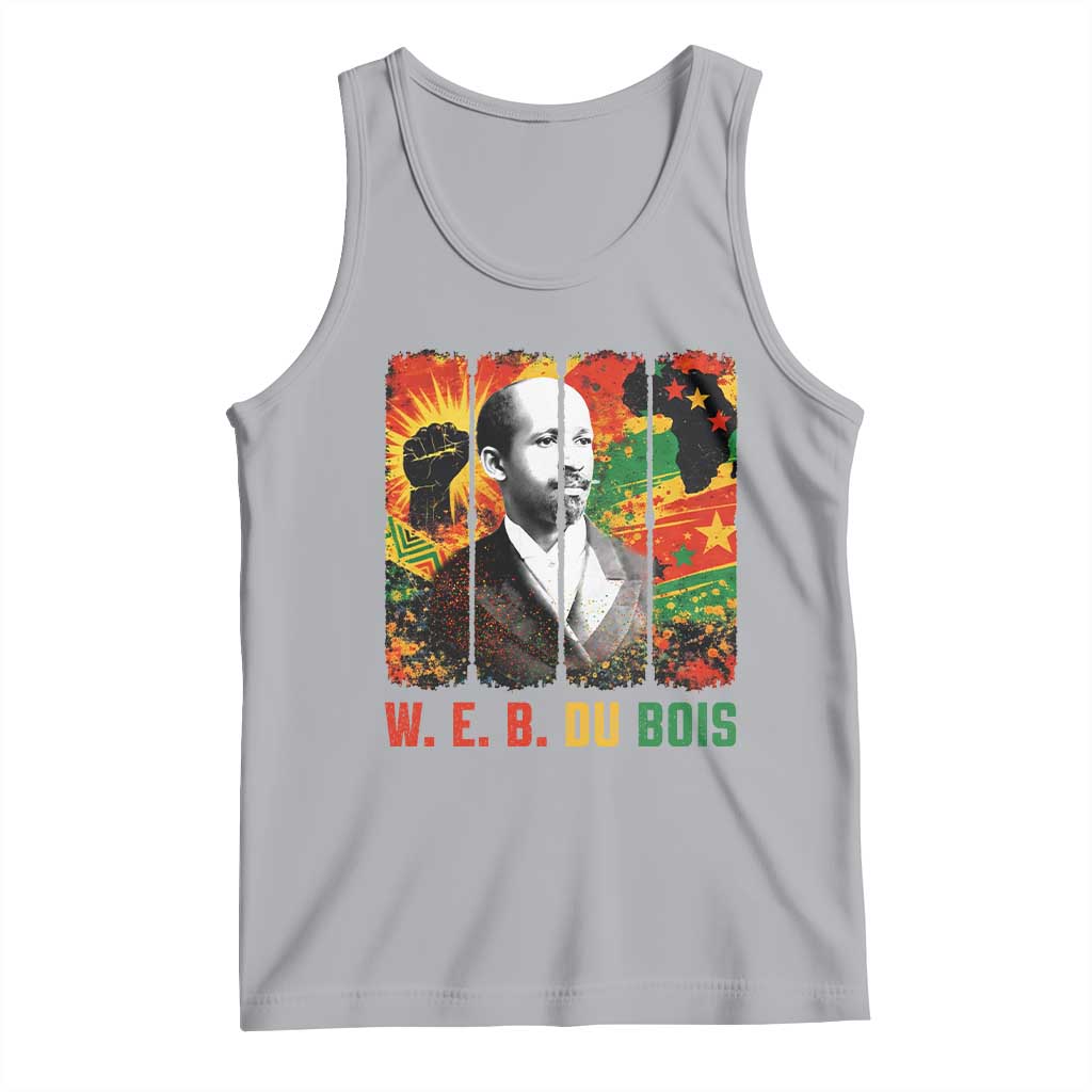 W E B Du Bois Tank Top Civil Rights Leader Gift TS12 Athletic Heather Print Your Wear