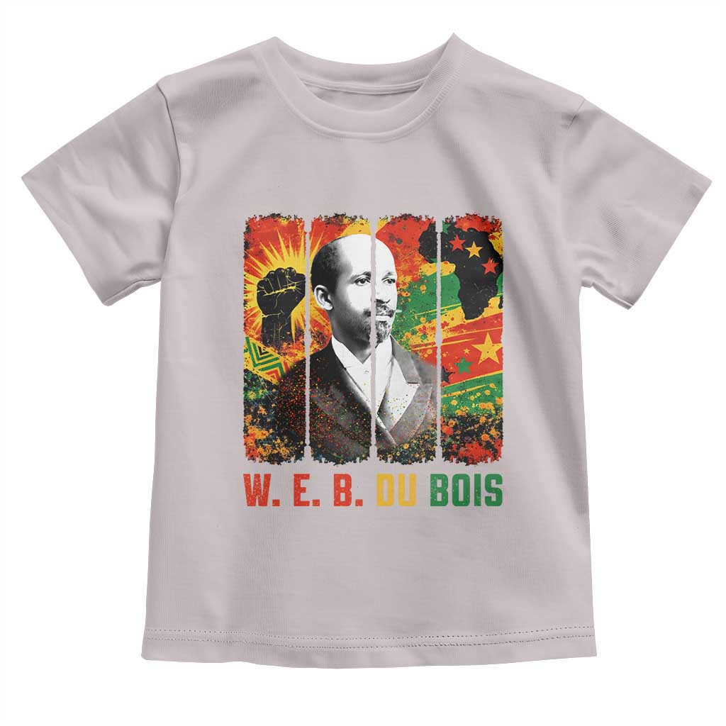 W E B Du Bois Toddler T Shirt Civil Rights Leader Gift TS12 Ice Gray Print Your Wear