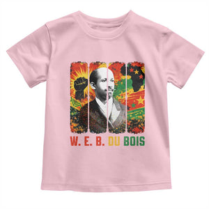 W E B Du Bois Toddler T Shirt Civil Rights Leader Gift TS12 Light Pink Print Your Wear