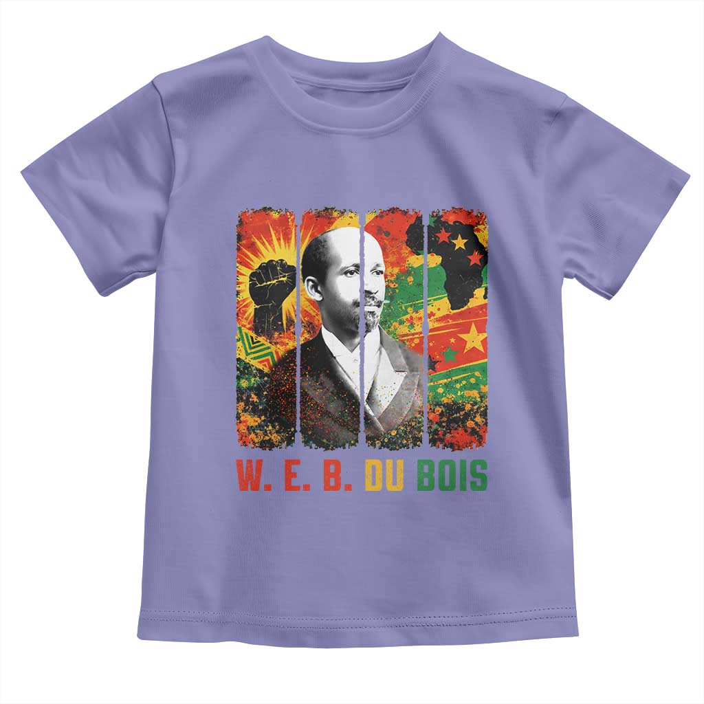 W E B Du Bois Toddler T Shirt Civil Rights Leader Gift TS12 Violet Print Your Wear