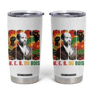 W E B Du Bois Tumbler Cup Civil Rights Leader Gift TS12 White Print Your Wear