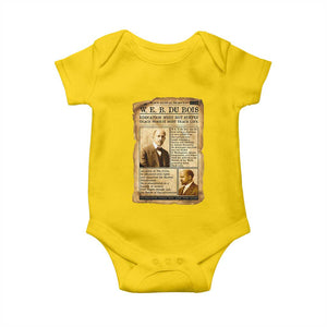 Vintage Newspaper W E B Du Bois Baby Onesie African American Scholar TS12 Daisy Print Your Wear