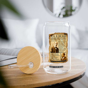 Vintage Newspaper W E B Du Bois Glass Can African American Scholar TS12 Print Your Wear