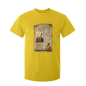Vintage Newspaper W E B Du Bois T Shirt For Kid African American Scholar TS12 Daisy Print Your Wear