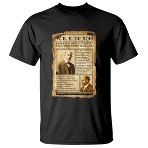 Vintage Newspaper W E B Du Bois T Shirt African American Scholar TS12 Black Print Your Wear