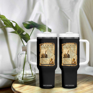 Vintage Newspaper W E B Du Bois Tumbler With Handle African American Scholar TS12 Print Your Wear