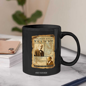 Vintage Newspaper W E B Du Bois Coffee Mug Civil Rights History TS12 Print Your Wear