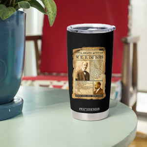 Vintage Newspaper W E B Du Bois Tumbler Cup Civil Rights History TS12 Print Your Wear