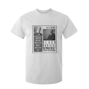 W E B Du Bois T Shirt For Kid Pan Africanism Intellectual Leader TS12 White Print Your Wear