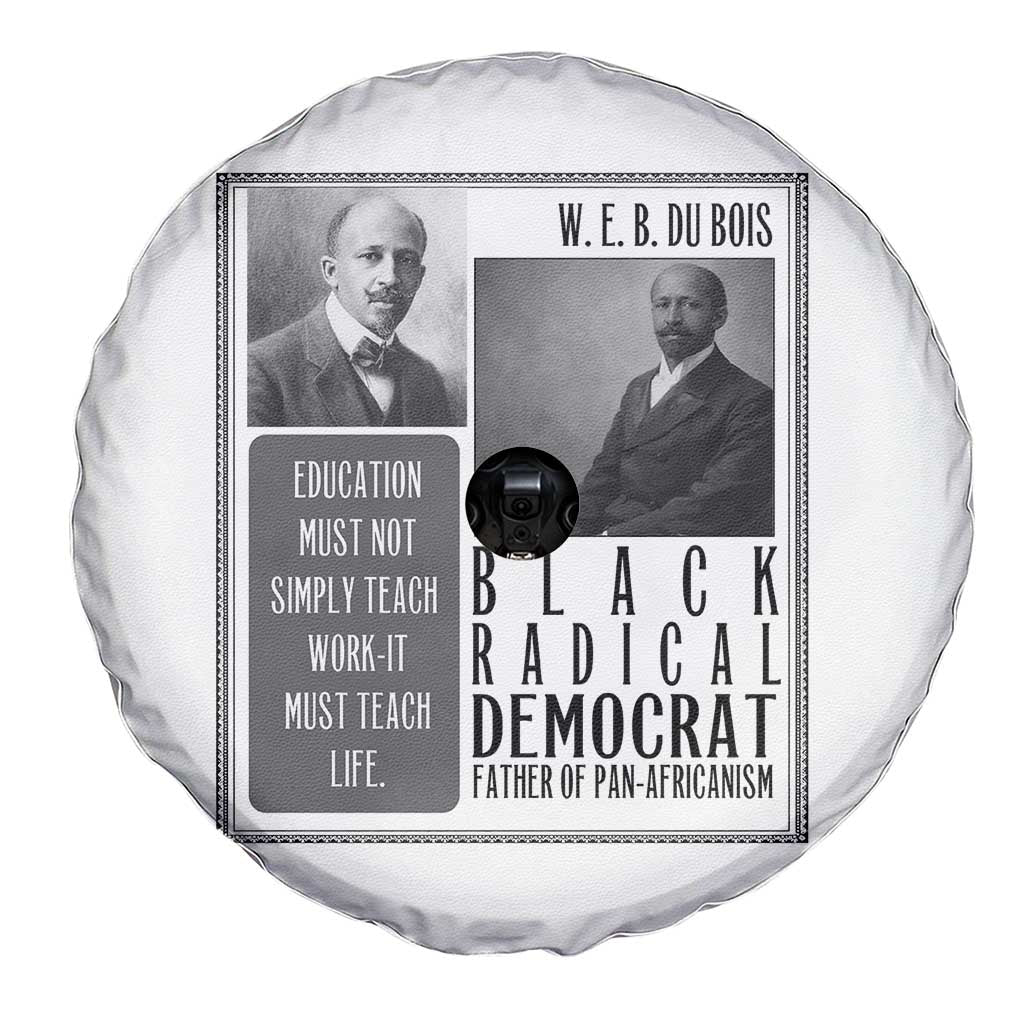 W E B Du Bois Spare Tire Cover Pan Africanism Intellectual Leader TS12 Print Your Wear