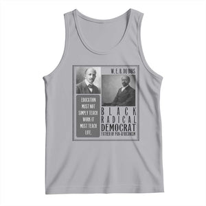 W E B Du Bois Tank Top Pan Africanism Intellectual Leader TS12 Athletic Heather Print Your Wear