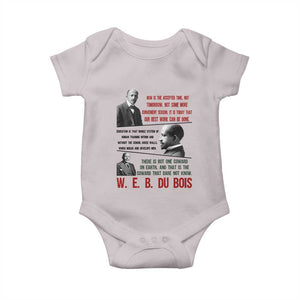 W E B Du Bois Education And Human Development Quote Baby Onesie TS12 Ice Gray Print Your Wear
