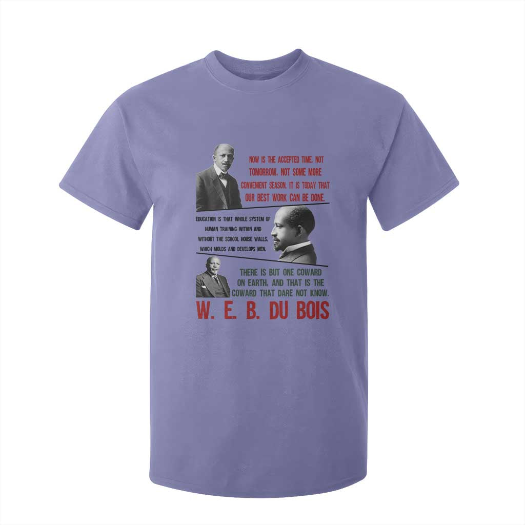 W E B Du Bois Education And Human Development Quote T Shirt For Kid TS12 Violet Print Your Wear