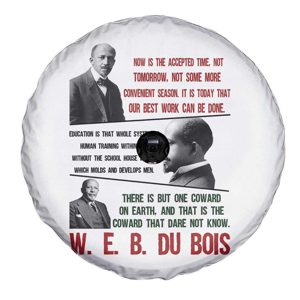 W E B Du Bois Education And Human Development Quote Spare Tire Cover TS12 Print Your Wear
