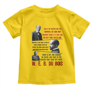 W E B Du Bois Education And Human Development Quote Toddler T Shirt TS12 Daisy Print Your Wear