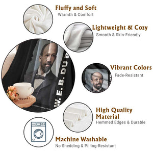 W E B Du Bois Throw Blanket Black Thought Leader And Intellectual Legacy TS12 Print Your Wear