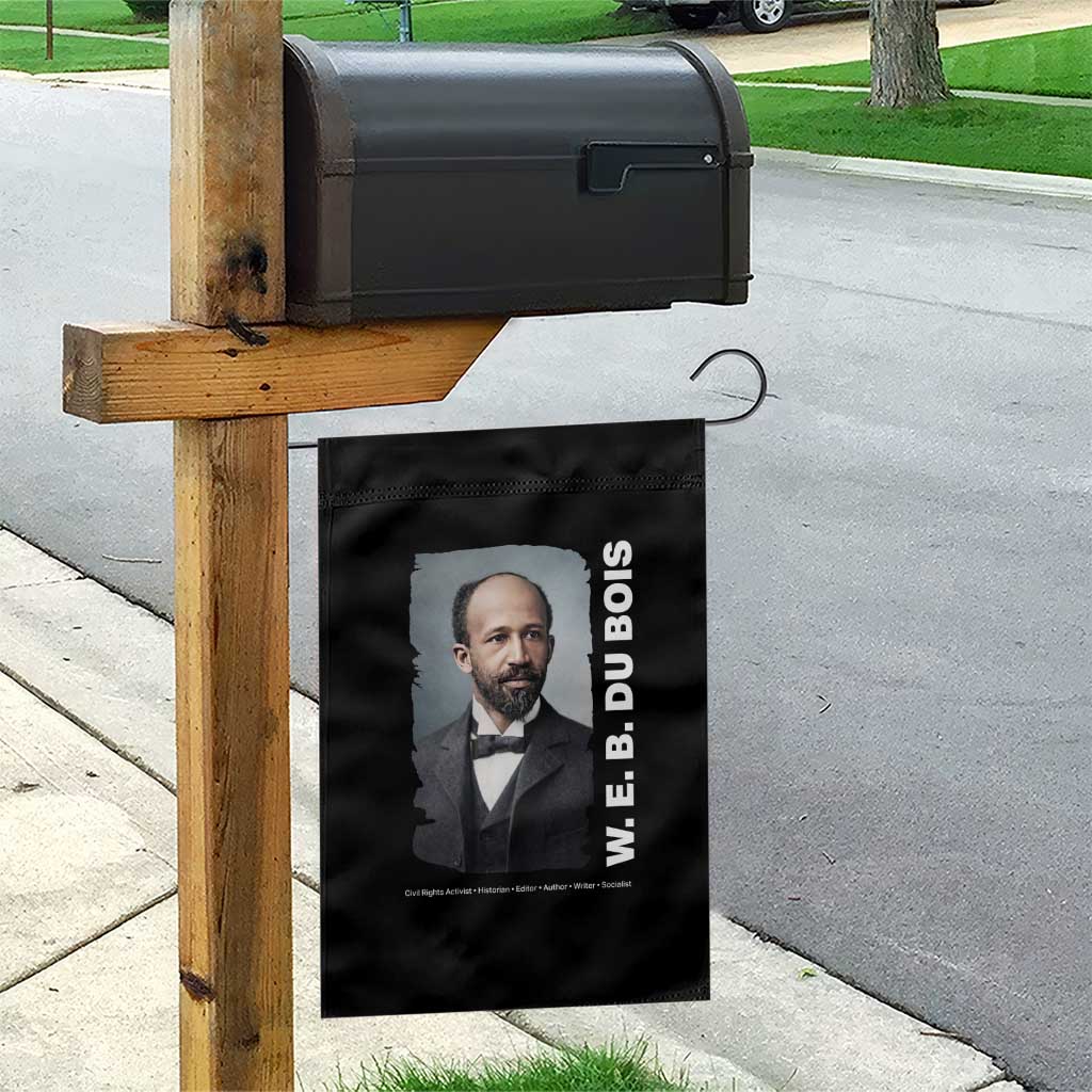 W E B Du Bois Garden Flag Black Thought Leader And Intellectual Legacy TS12 Print Your Wear